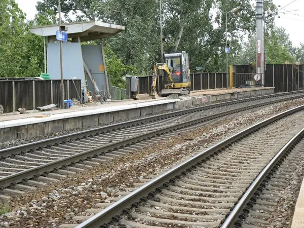 Renovierung der Bahnsteigkanten, Foto 24