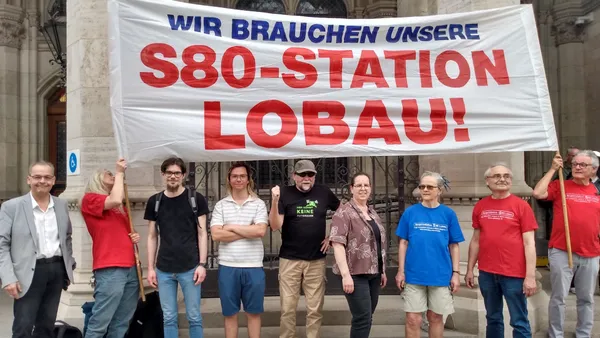 Petition im Rathaus, Foto 1