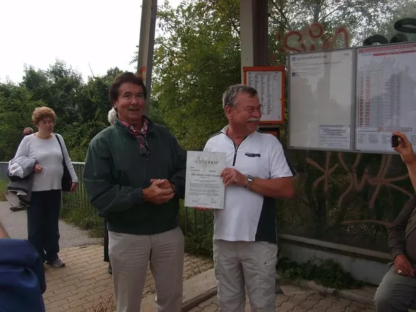 Besuch von Josef "Peppi" Edler, Foto 21