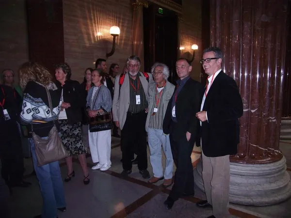 Übergabe der Petition im Parlament, Foto 5