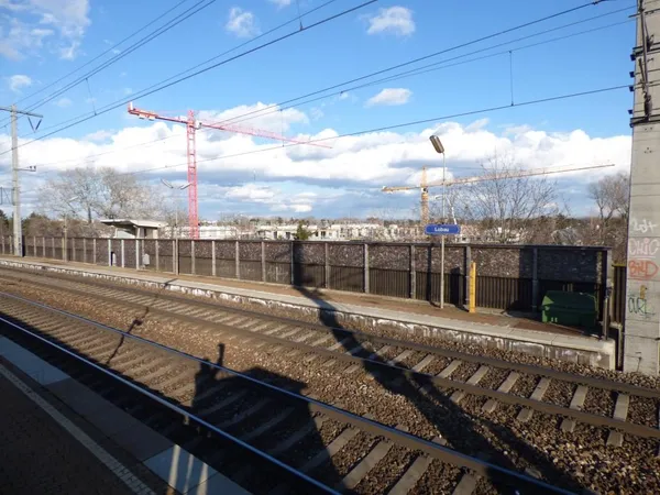 Baufortschritt der neuen Wohnungen neben der Station, Foto 16