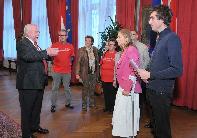 Fototermin mit Bürgermeister Michael Häupl